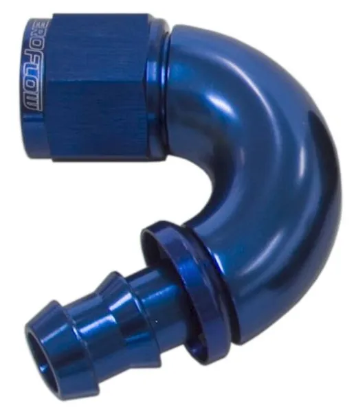 510 Series Full Flow Tight Radius Push Lock 150° Hose End -10AN AF515-10