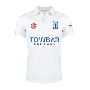 Amesbury CC Senior's Ivory Pro Performance V2 S/S Shirt