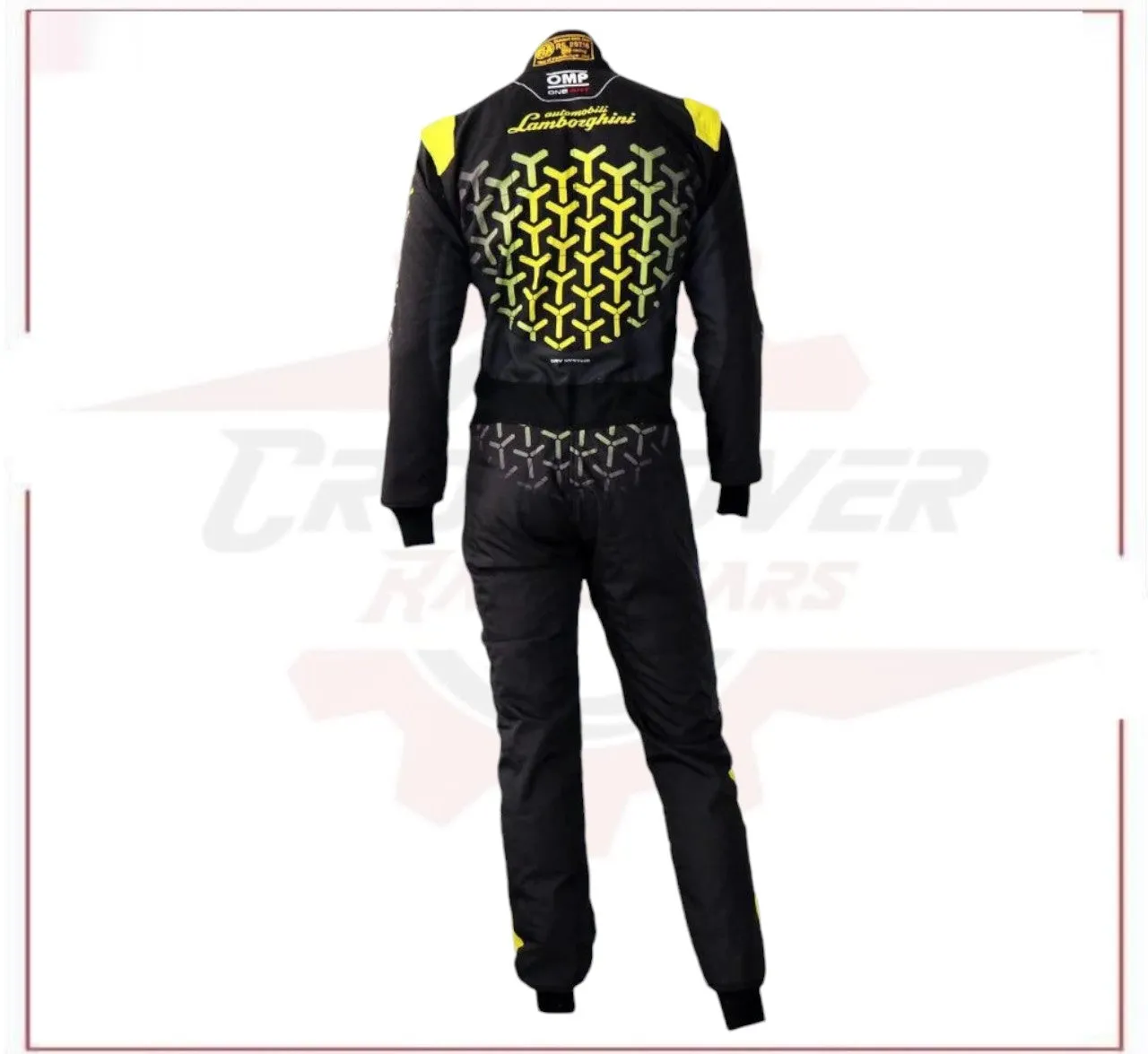 AUTOMOBILI-LAMBORGHINI SQUADRA CORSE OMP ONE ART “SPEED” PROFESSIONAL NEW RACE SUIT