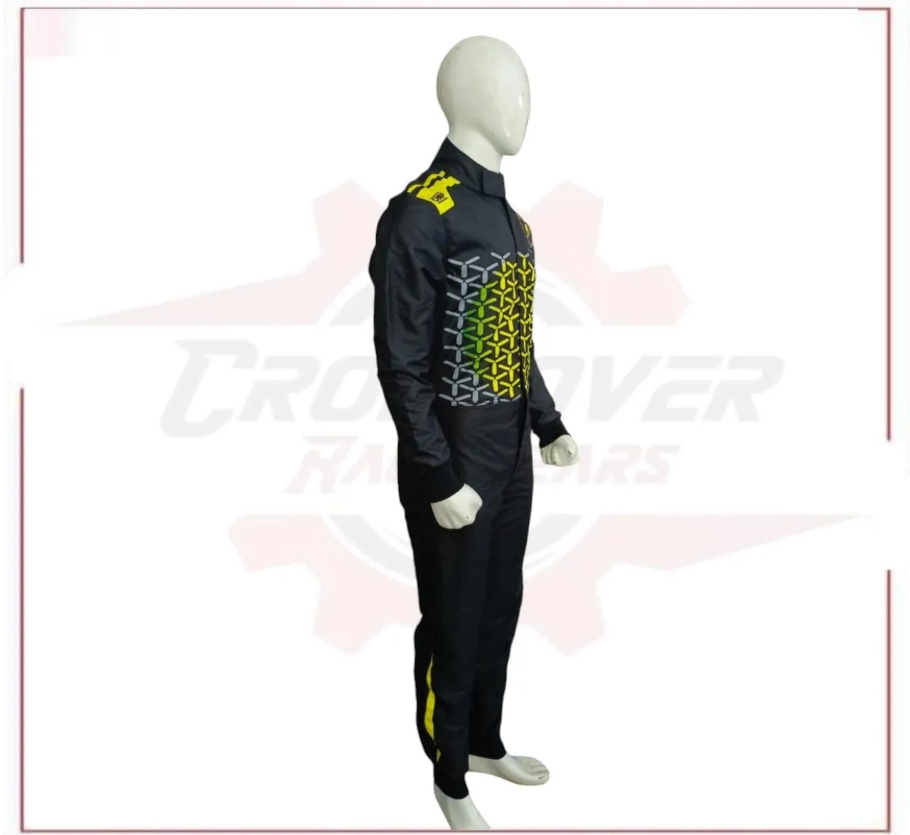 AUTOMOBILI-LAMBORGHINI SQUADRA CORSE OMP ONE ART “SPEED” PROFESSIONAL NEW RACE SUIT