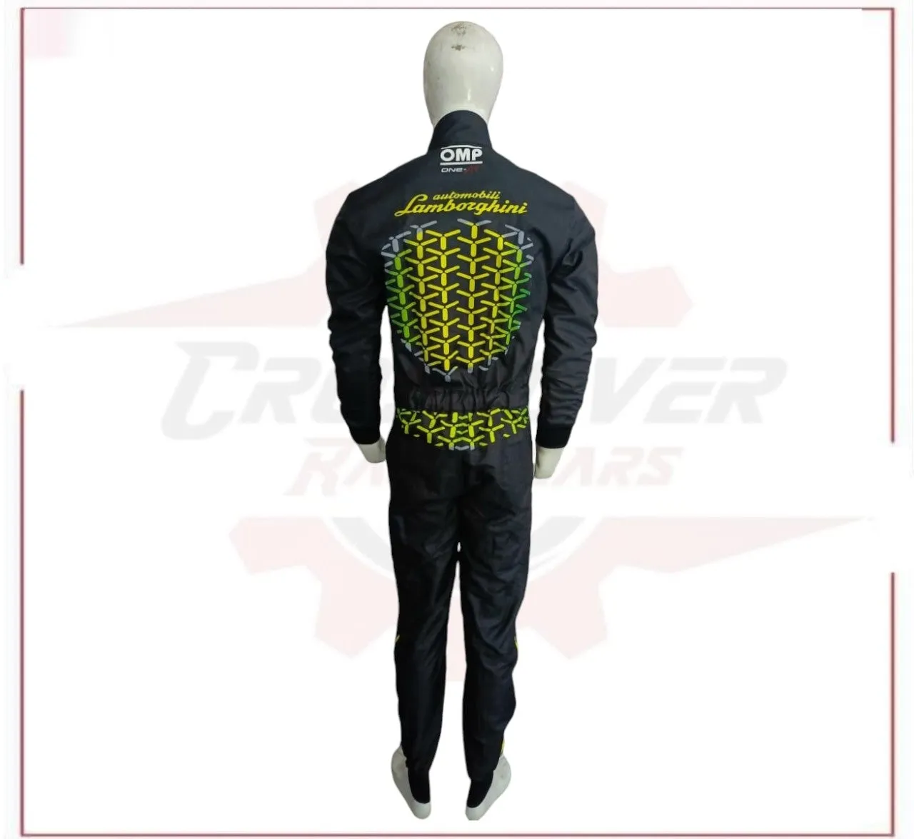 AUTOMOBILI-LAMBORGHINI SQUADRA CORSE OMP ONE ART “SPEED” PROFESSIONAL NEW RACE SUIT