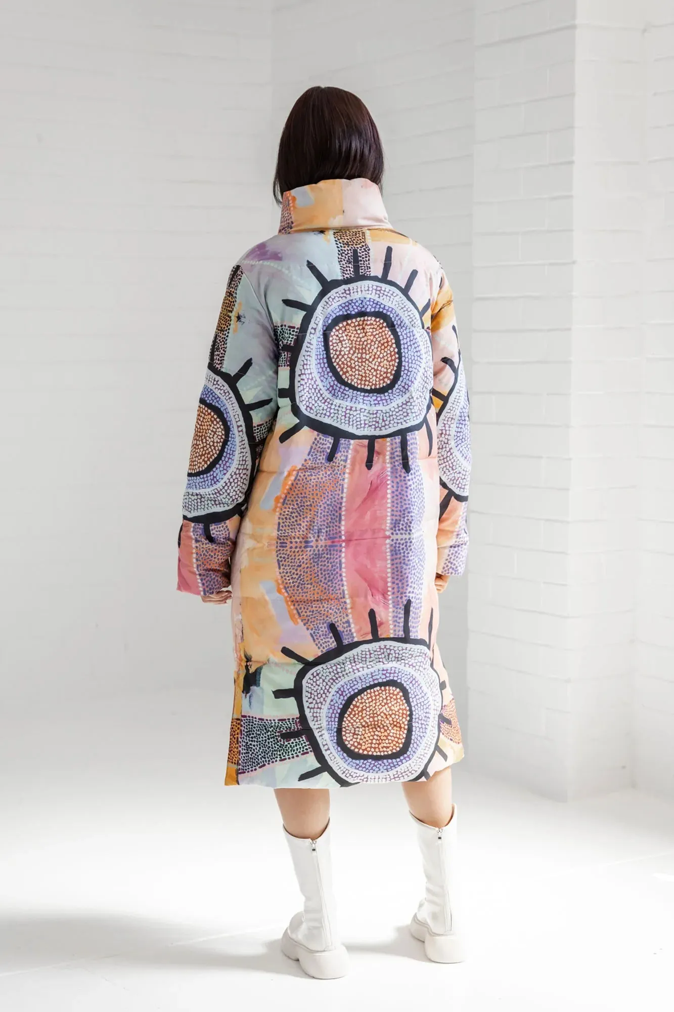 Awari Puffer Coat | Sun