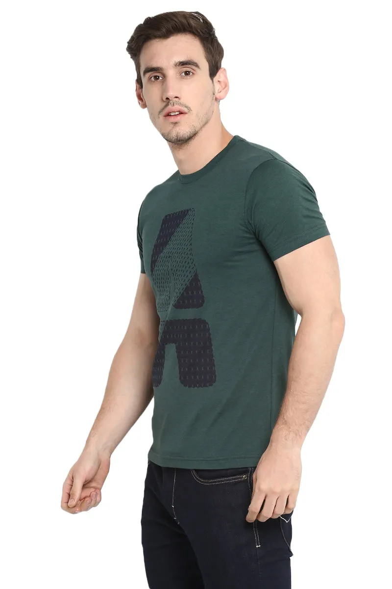 AXMANN Casual T-Shirt (Sky | Green) Combo Pack