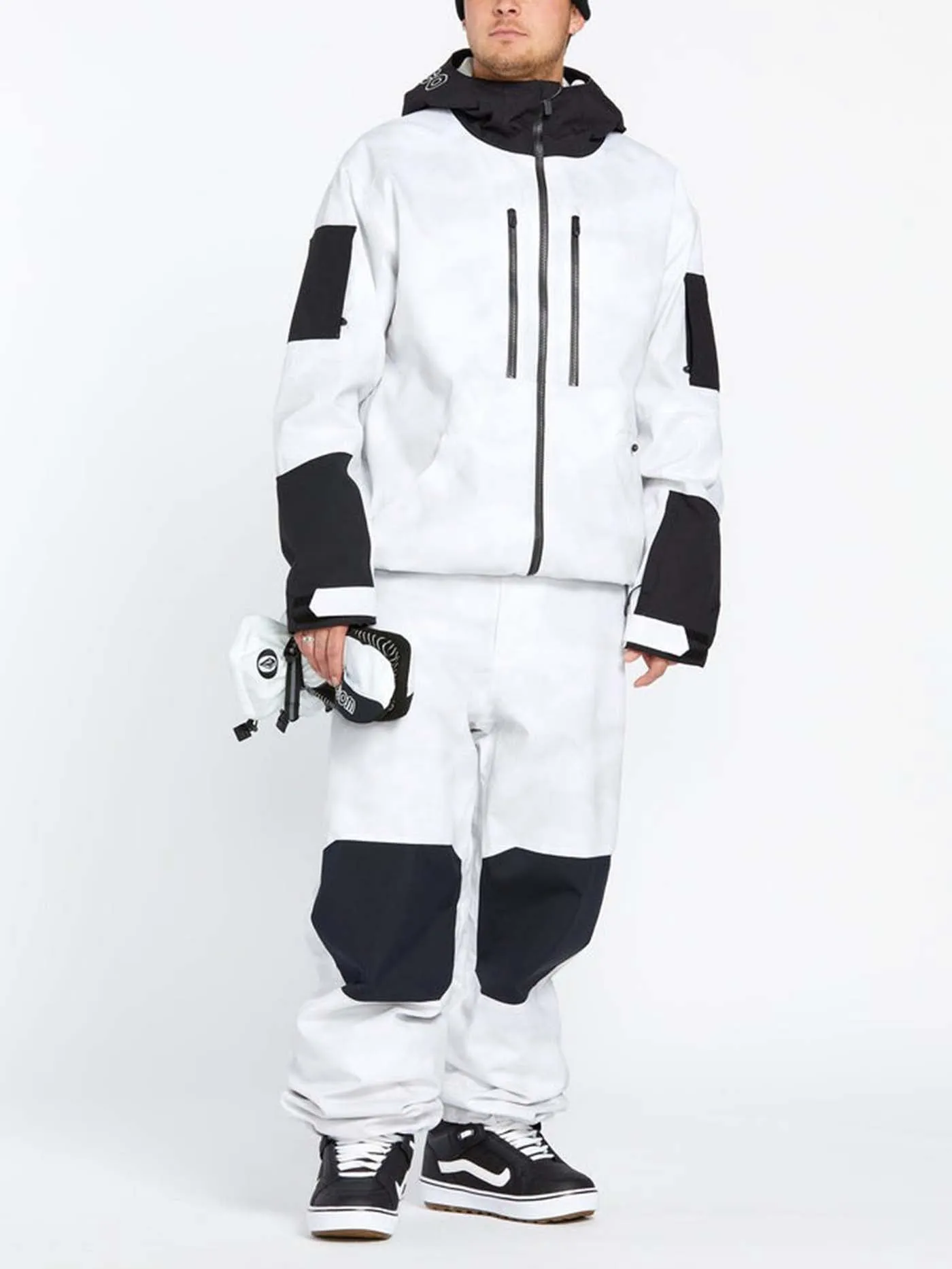 Billow White Camo Snow Pants