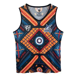 Bondi Beach Marlins Mens Rugby Vest