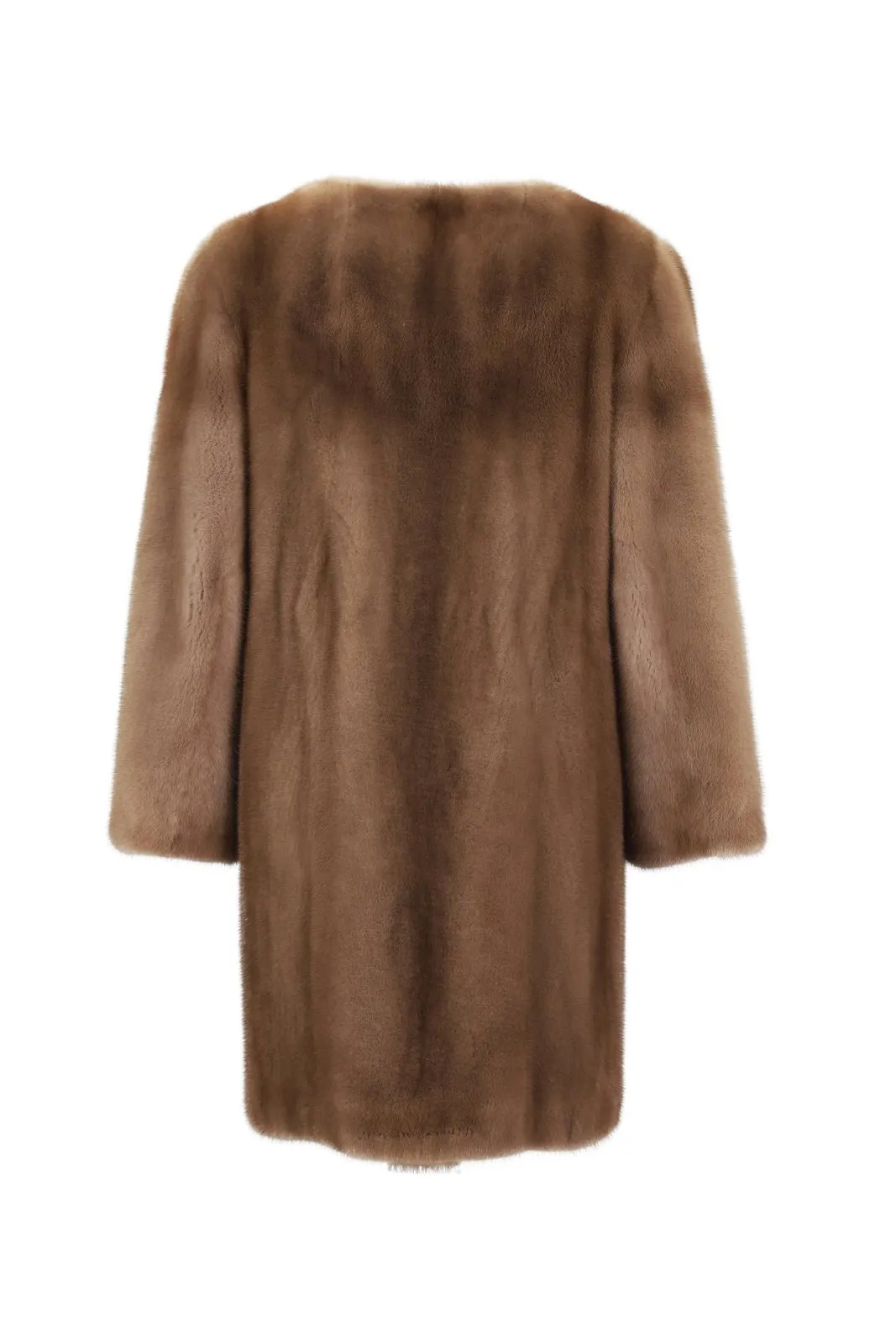 Brown Mink Fur Coat