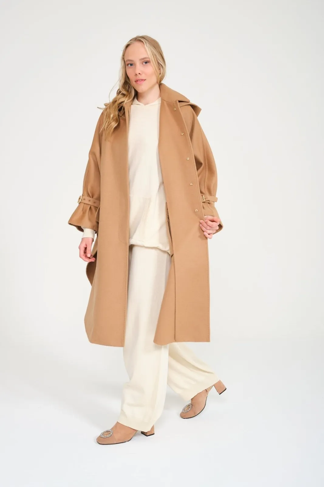 Camel Long Coat