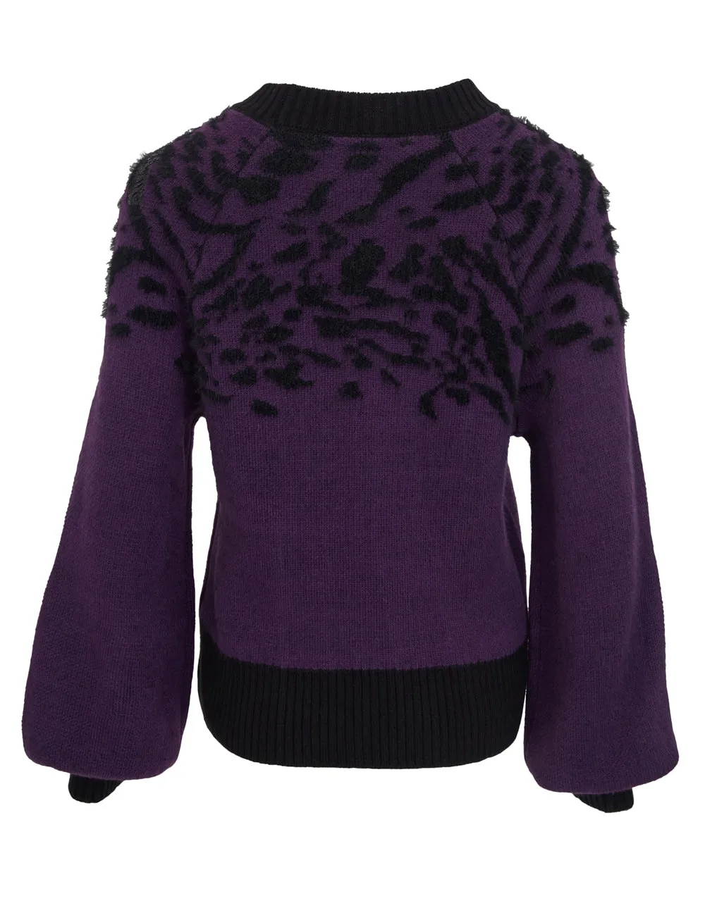 Cashmere Like Acrylic Fur Yarn Sweater