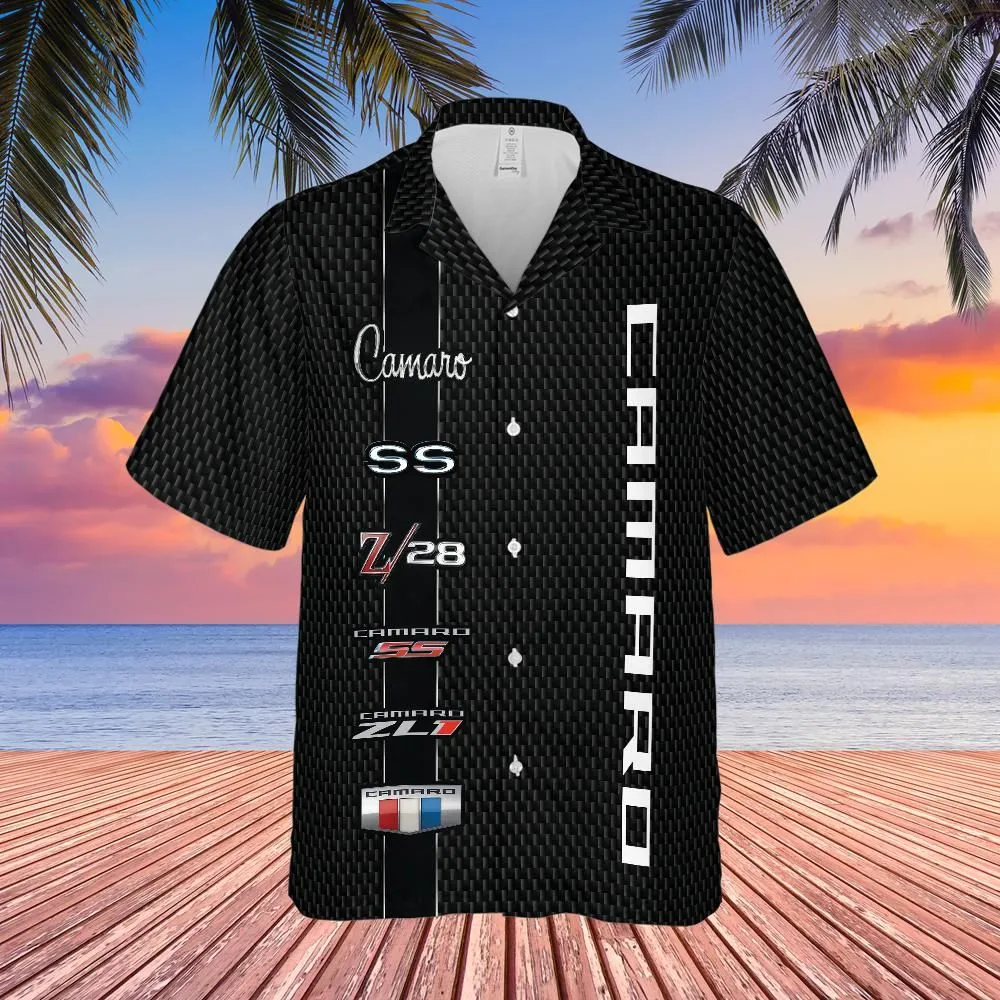 Chevrolet Camaro Generations Hawaiian Shirt for Men