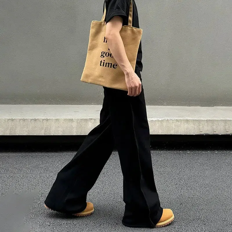 Comfortable Wide-Leg Casual Pants