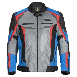 Cortech Men's Hyper-Flo Air Jacket - Black/Red/Gun