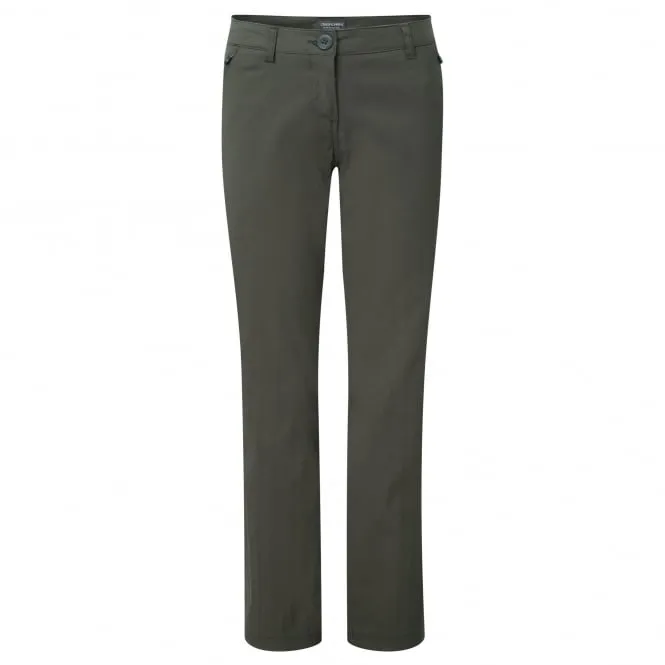 Craghoppers Ladies Kiwi Pro Stretch Trousers - Mid Khaki