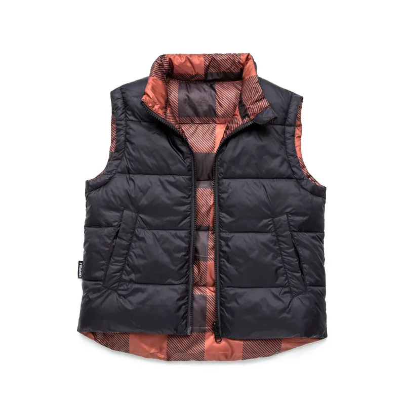 Crywolf Reversible Vest - Plaid