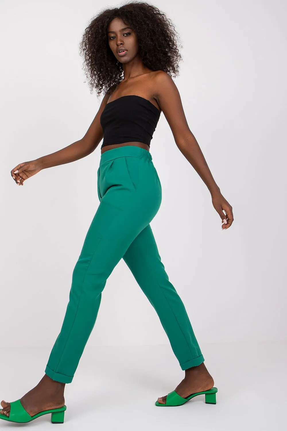 Elegant Italian High-Waisted Pants for Women: The Perfect Fusion of Style and Comfort