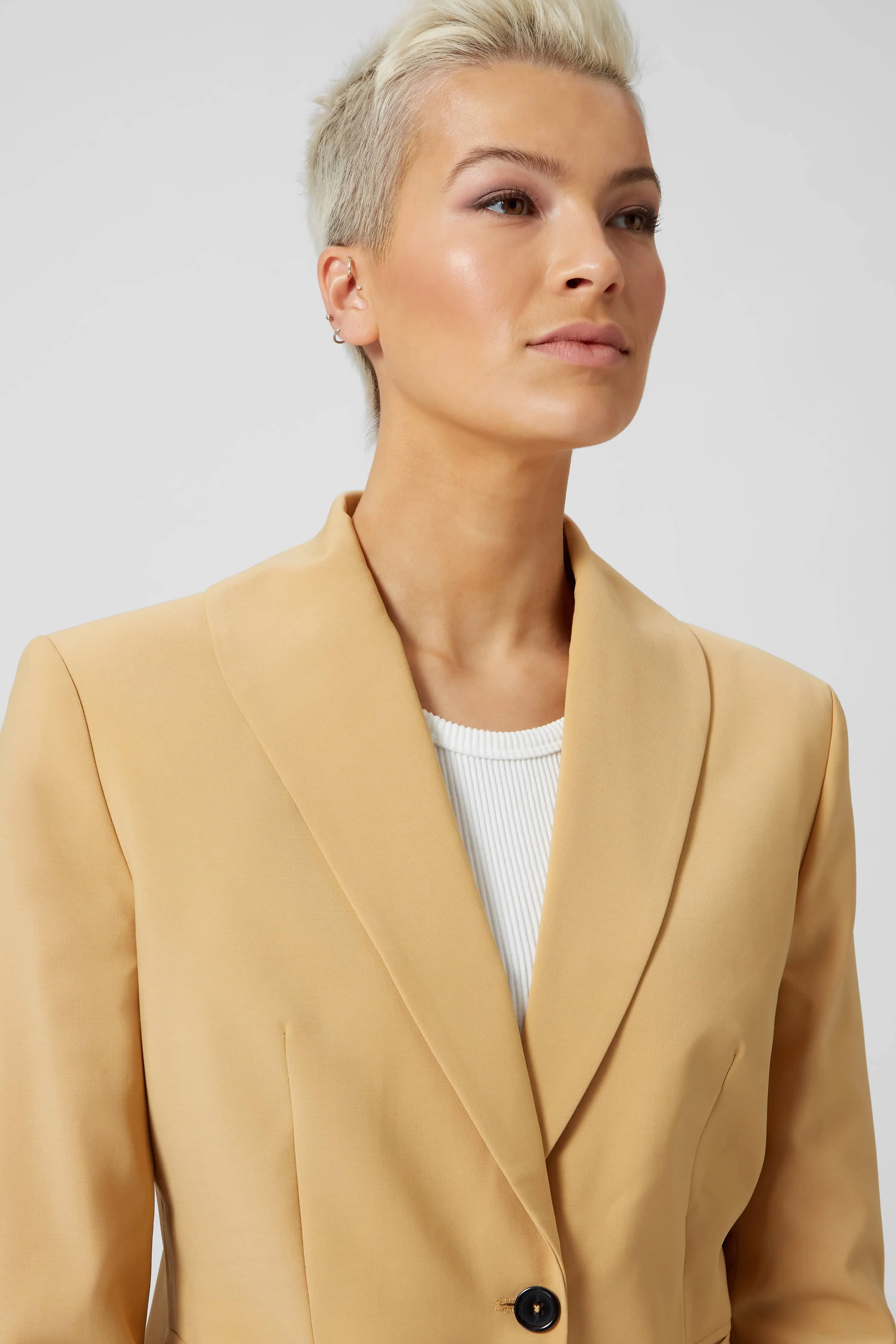 Eliza Skinny Fit Yellow Jacket - ARCHIVE