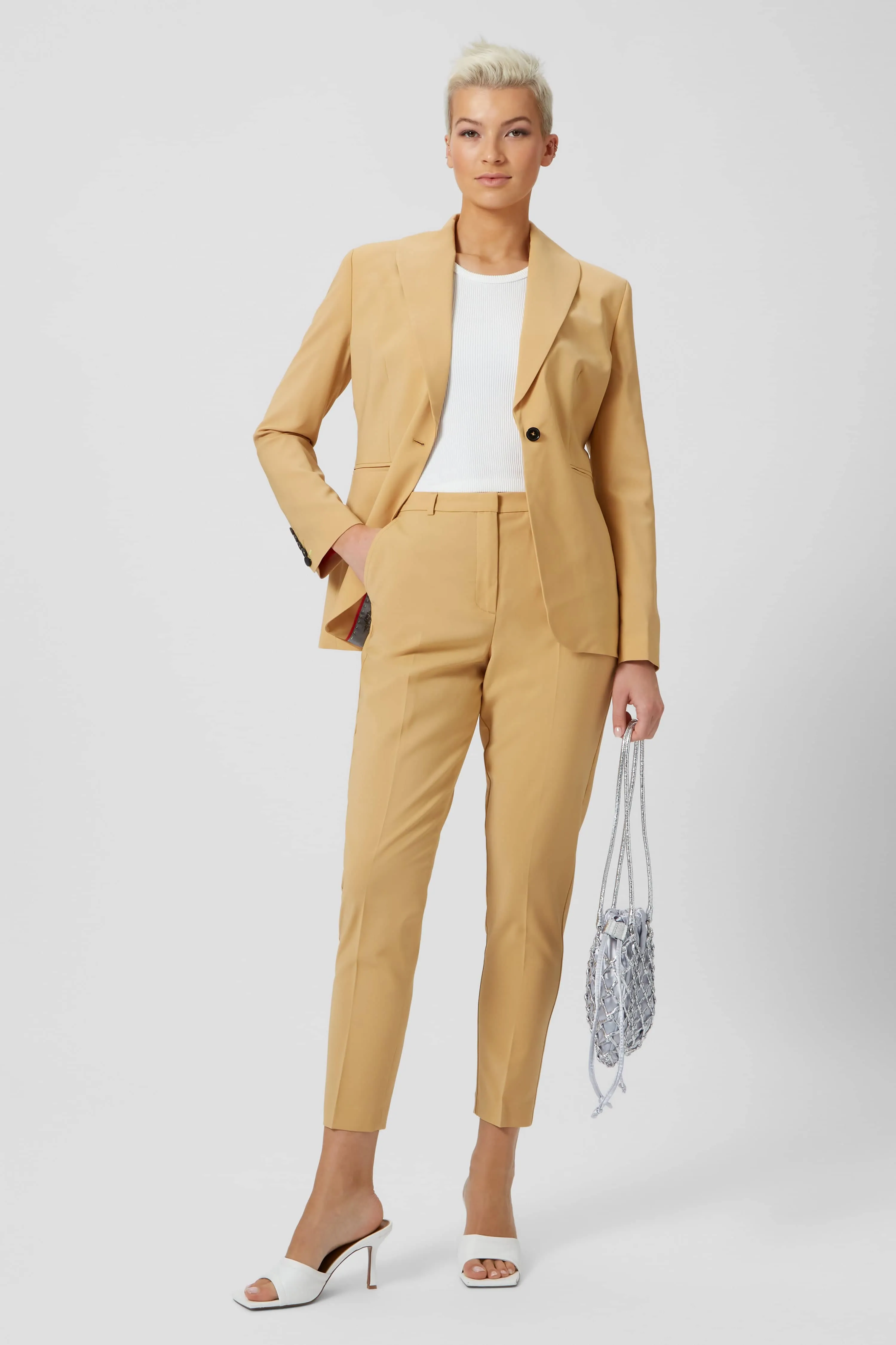 Eliza Skinny Fit Yellow Jacket - ARCHIVE