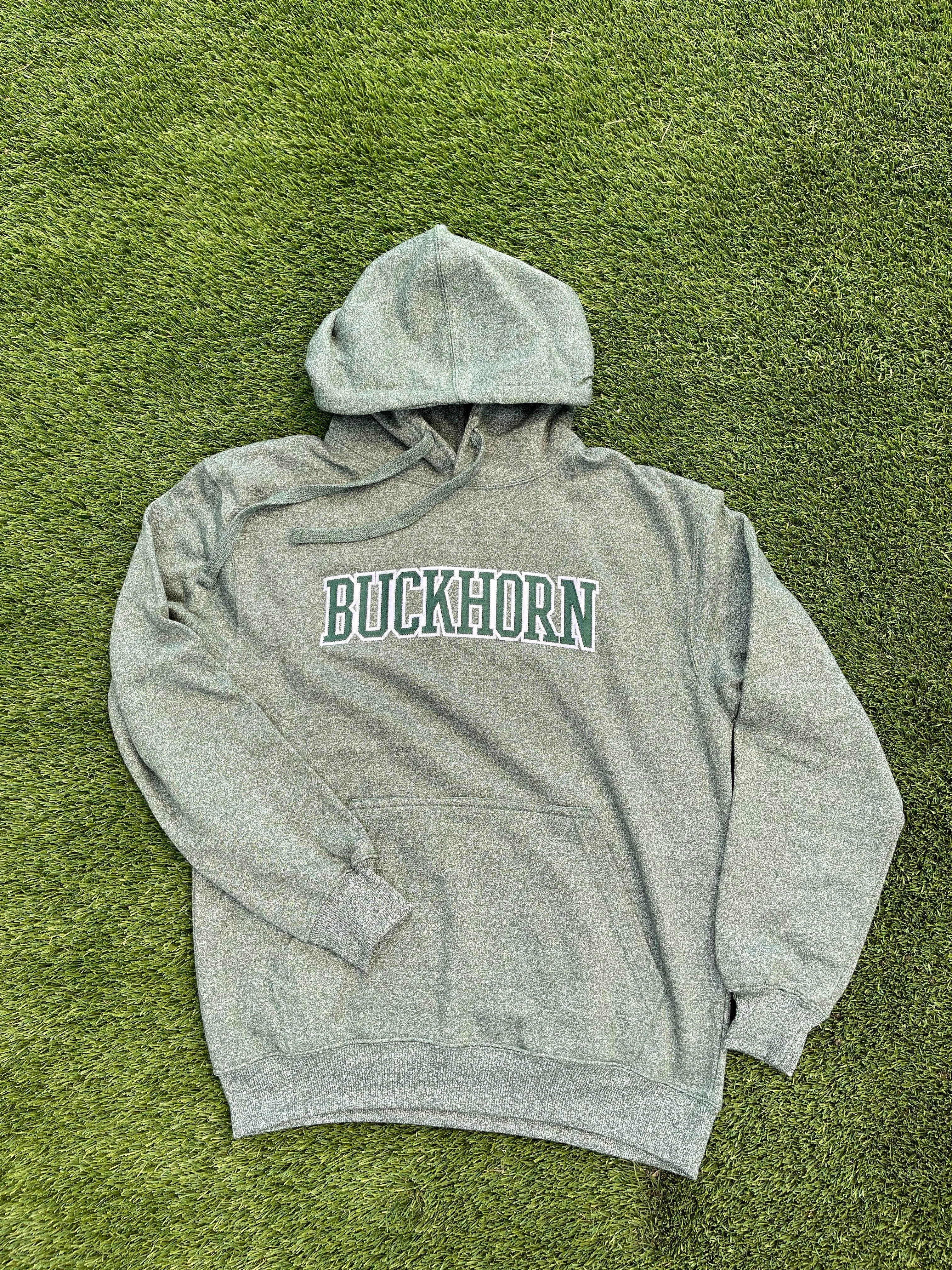 EMBROIDERED BUCKHORN HOODIE