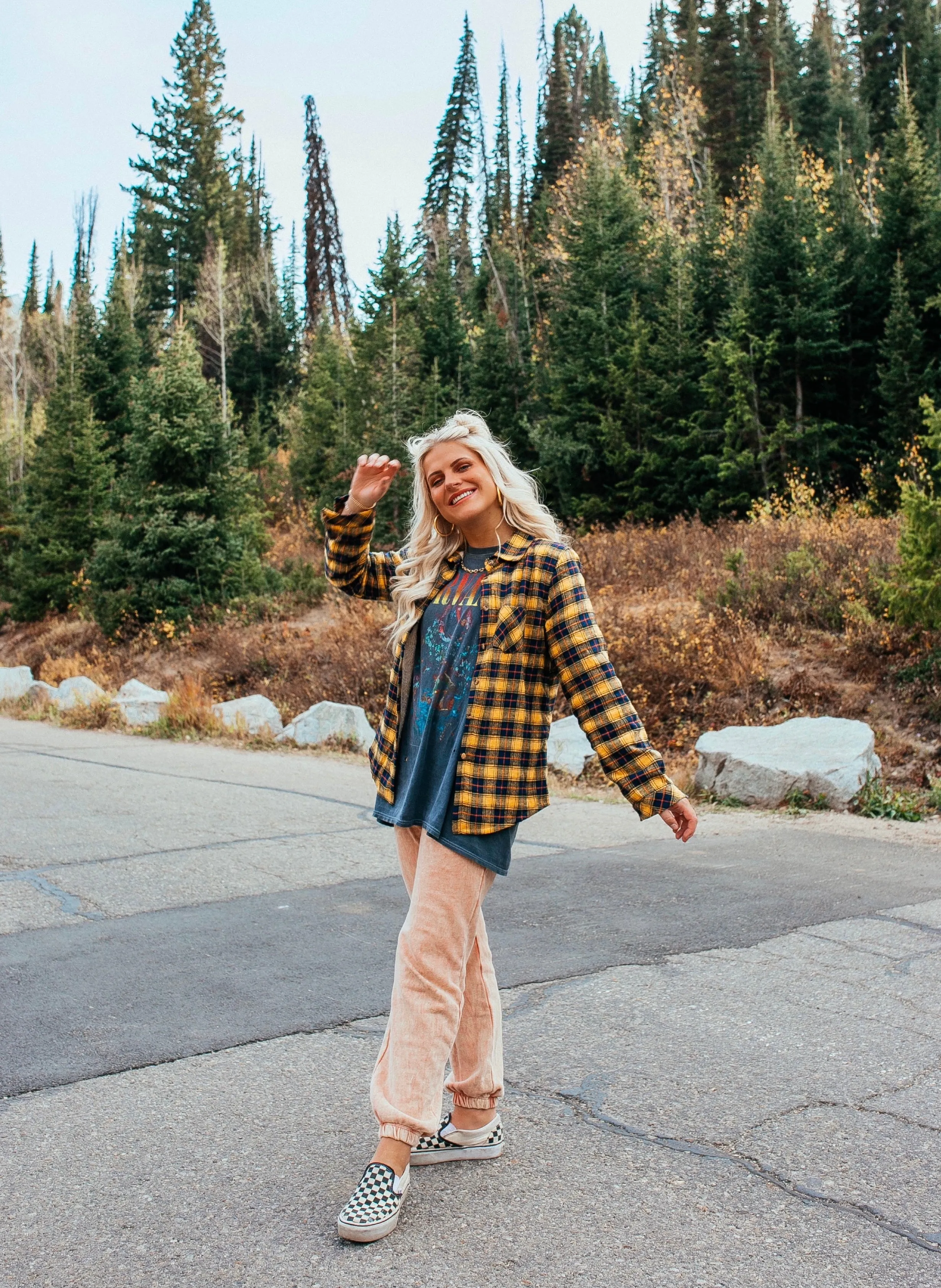 Fall Feels Flannel Top