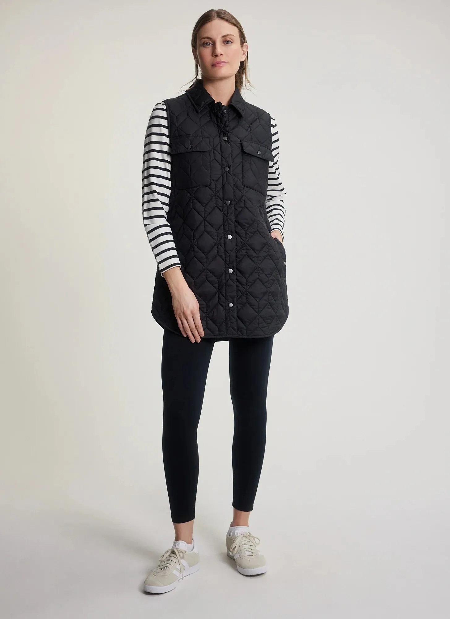 Fig Stavoya Quilted Vest