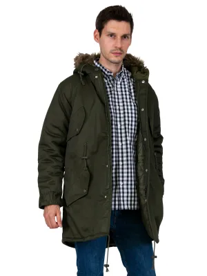 Fishtail Design - Mens Parka - XS & S ONLY