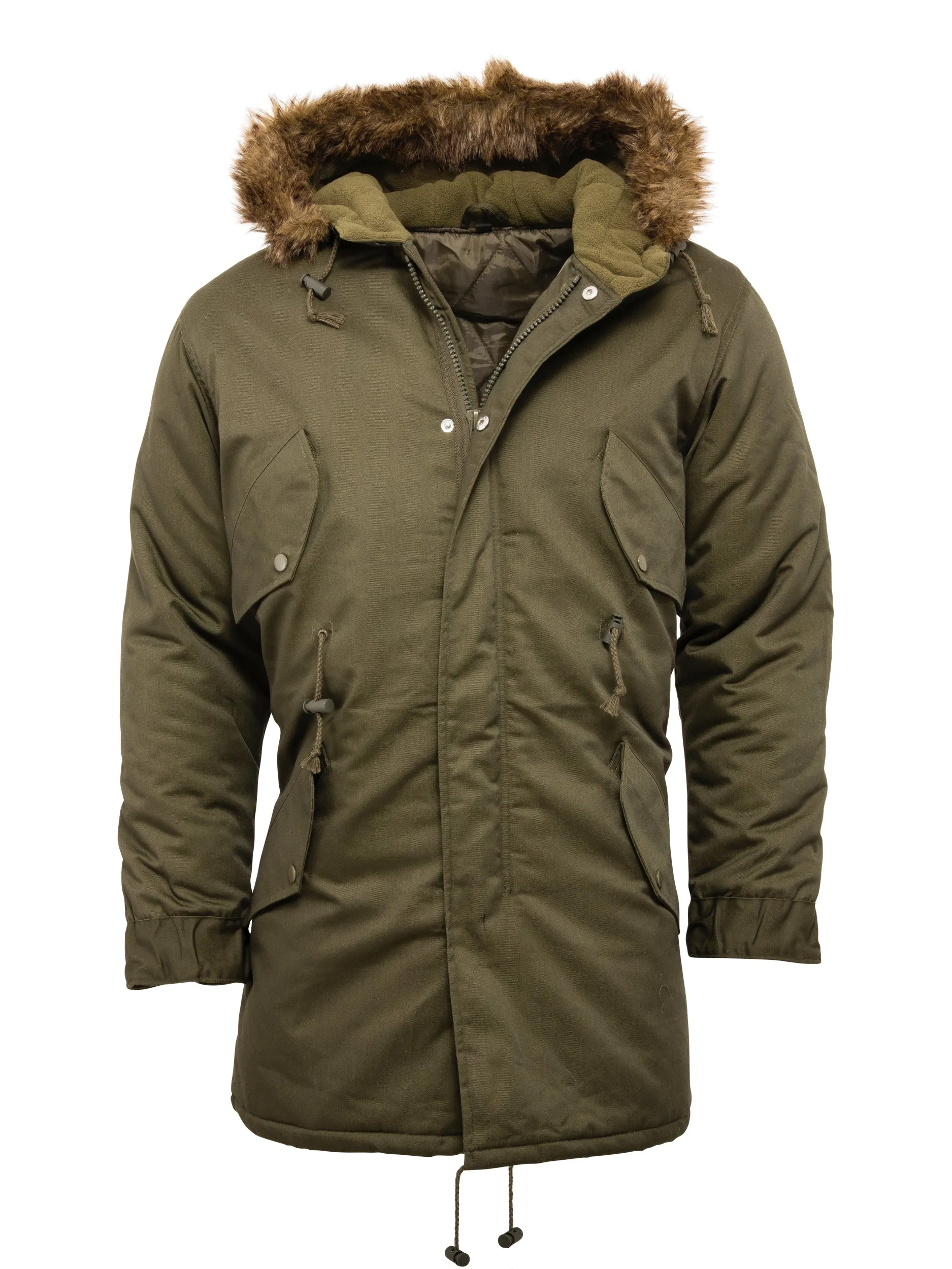 Fishtail Design - Mens Parka - XS & S ONLY