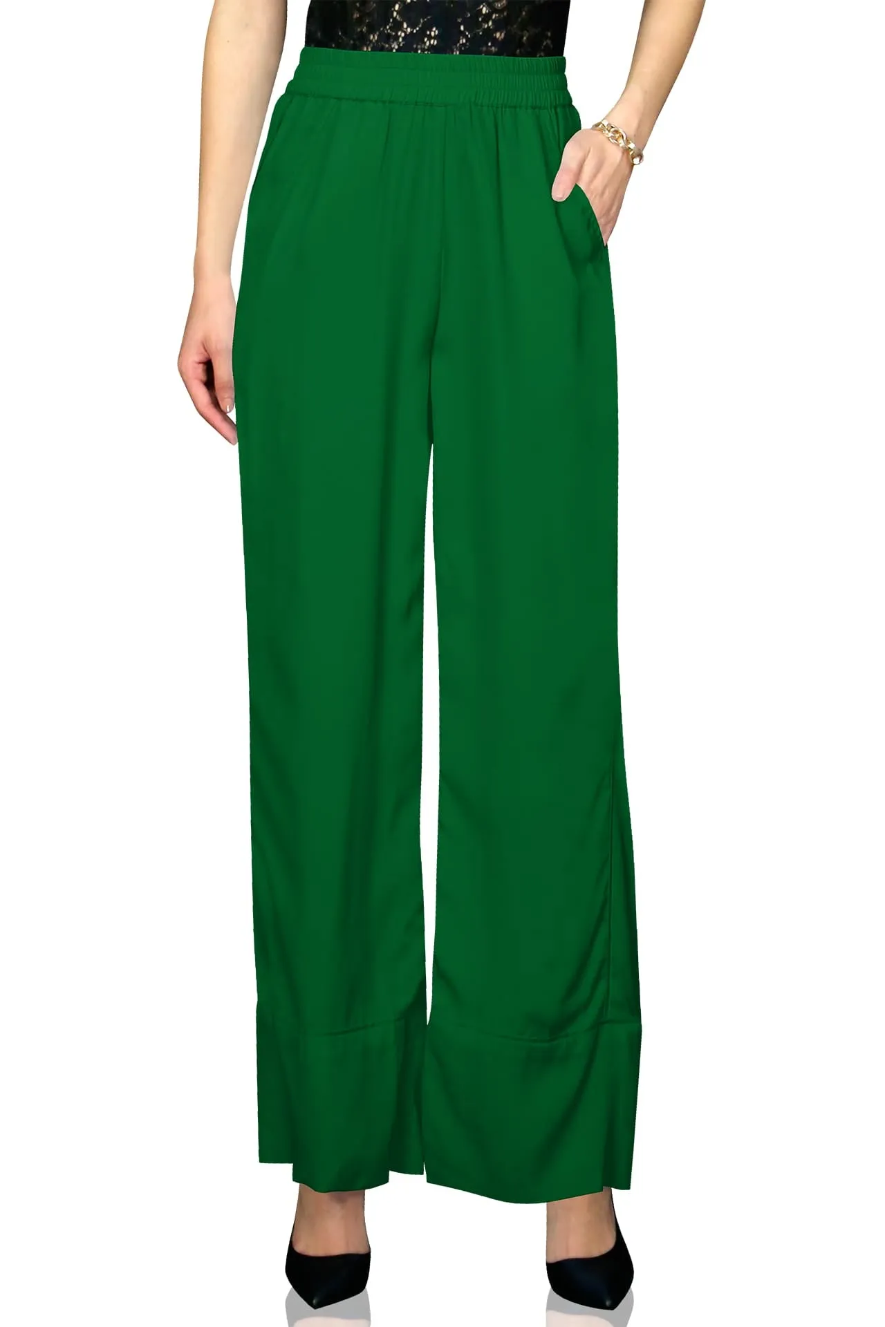 Green Pants For Ladies