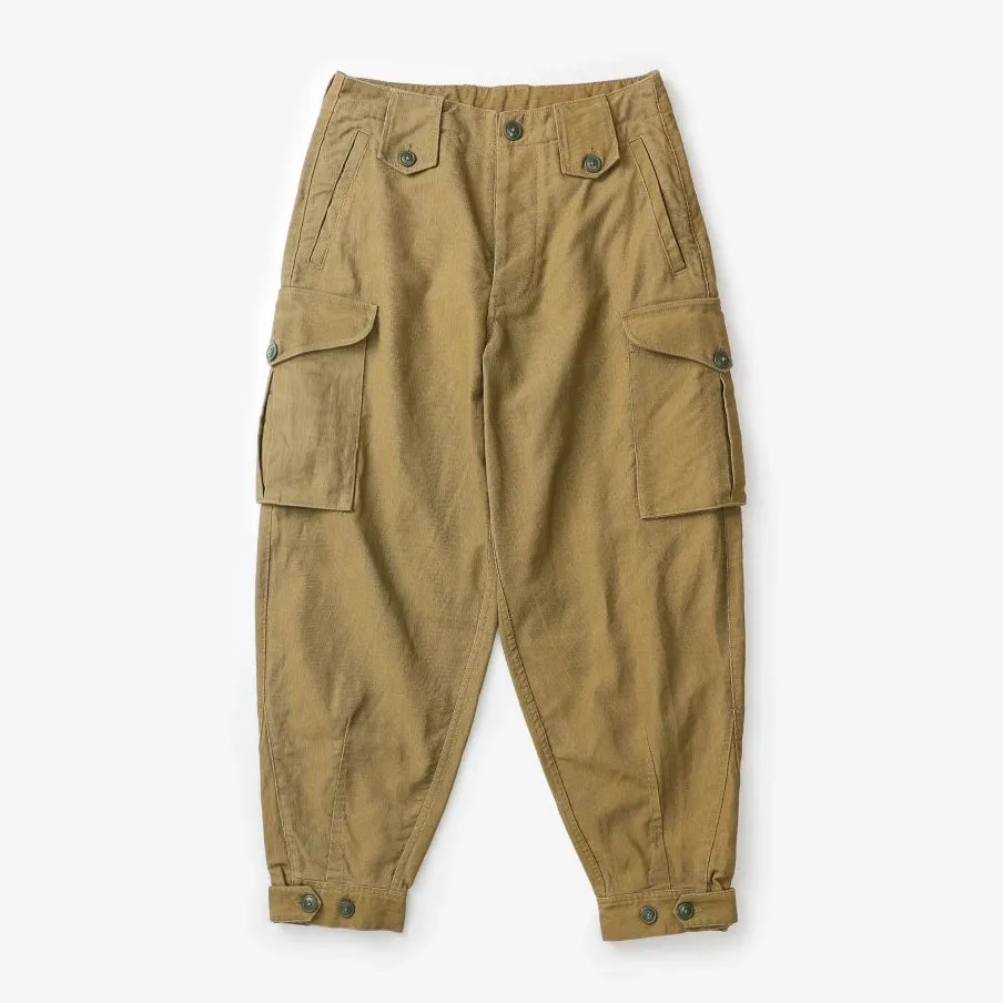 Ground Crew Trousers - 1930s Civilian Military Pants - Workwear