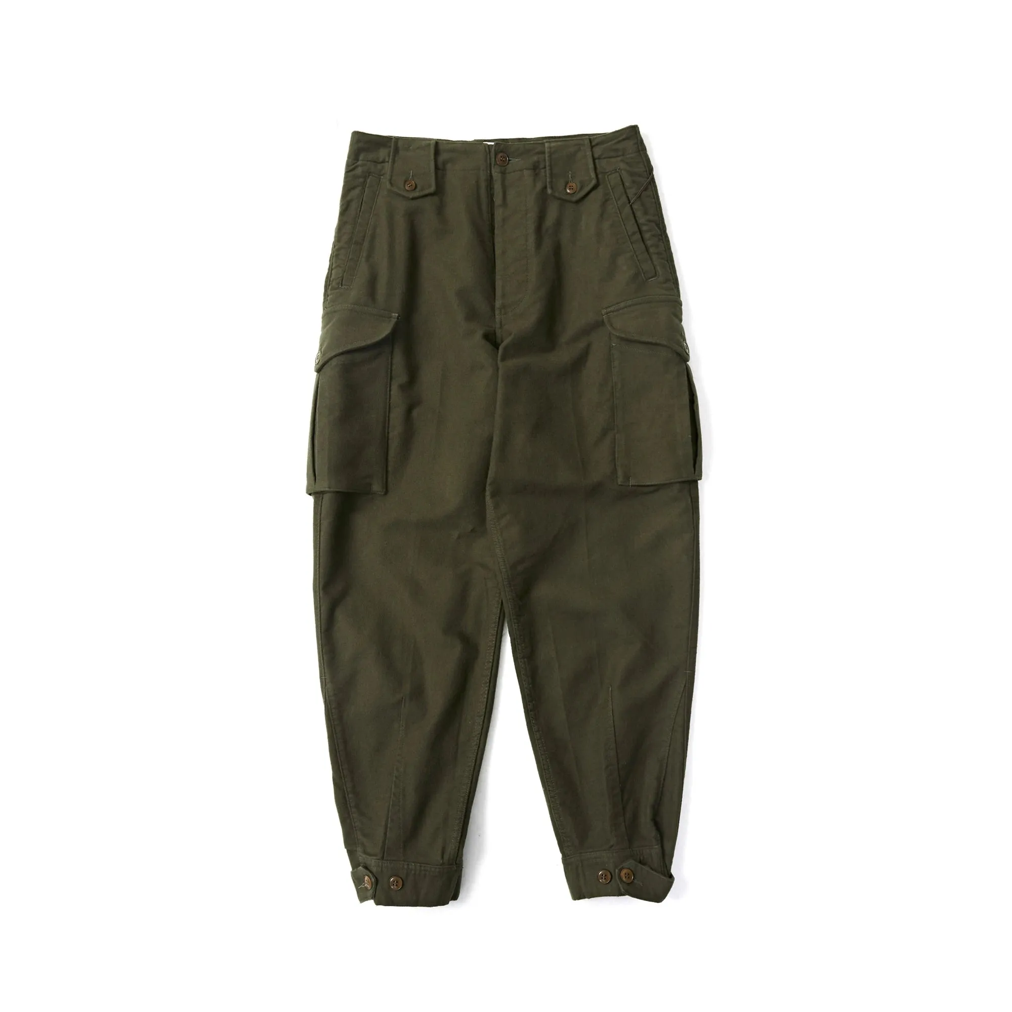 Ground Crew Trousers - 1930s Civilian Military Pants - Workwear