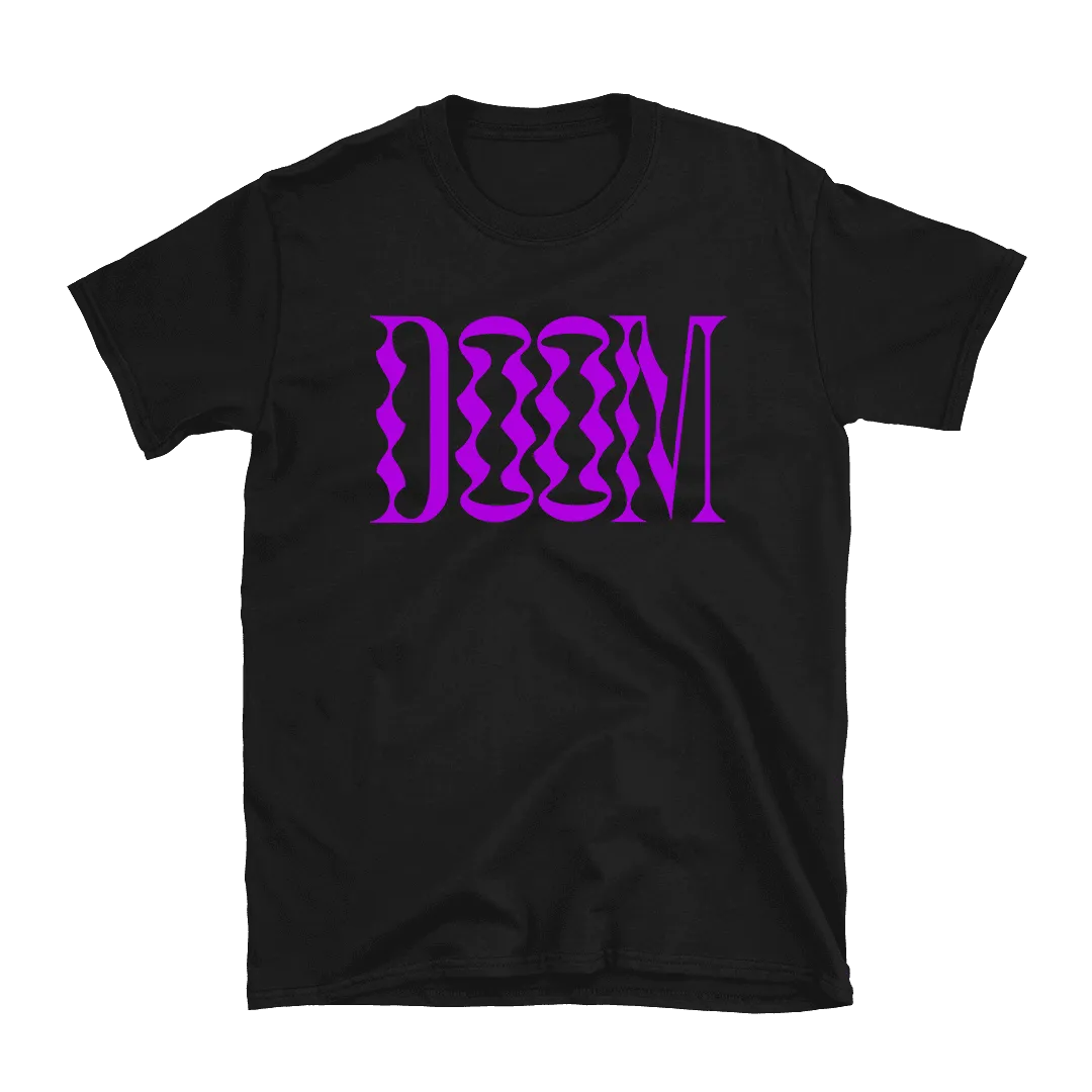 Heavy Threads - Doom Purple Logo T-Shirt