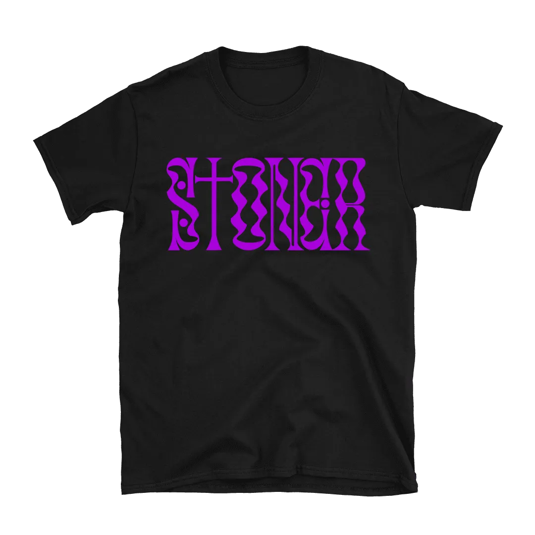 Heavy Threads - Stoner Purple Logo T-Shirt