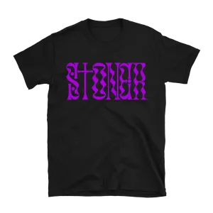 Heavy Threads - Stoner Purple Logo T-Shirt