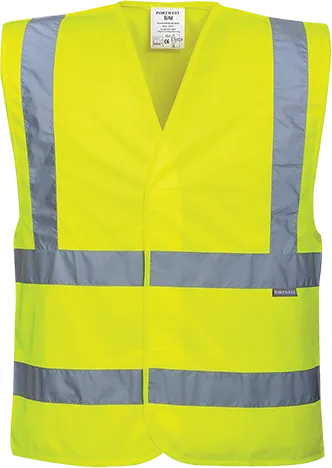 Hi Vis Bulk Deal 100  Vests Including Logo!