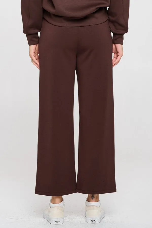 High Rise Straight Leg Pants