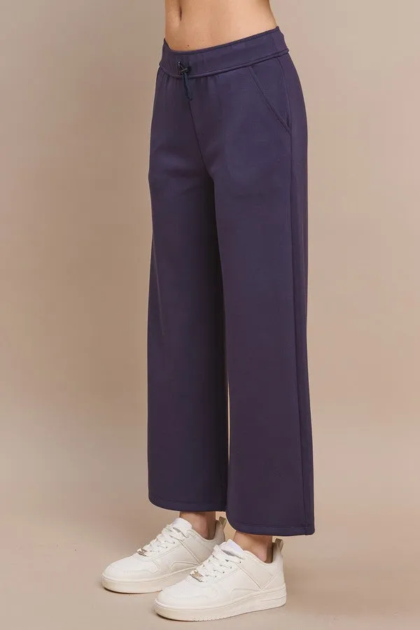 High Rise Straight Leg Pants