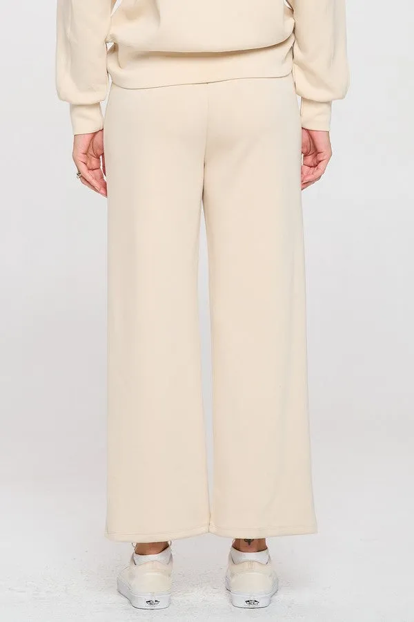 High Rise Straight Leg Pants