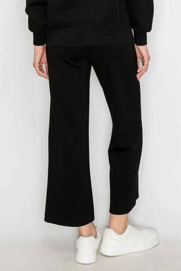 High Rise Straight Leg Pants