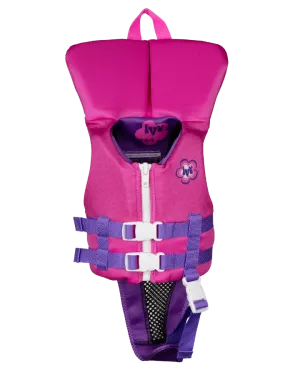 Ivy Junior Girls Vest with Collar - Pink Leopard - 2023