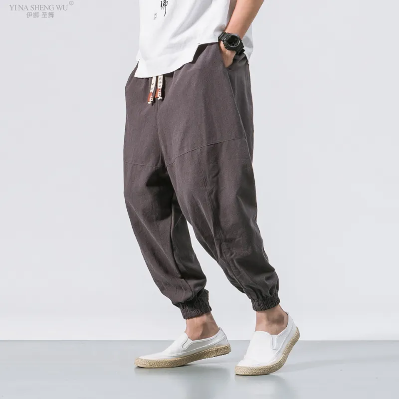 Kimono Haori Trousers - Unisex Style