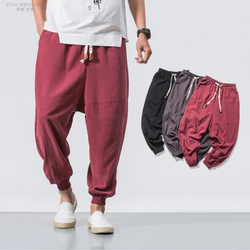 Kimono Haori Trousers - Unisex Style