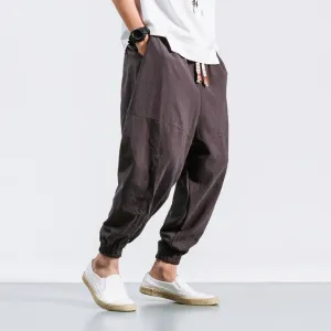 Kimono Haori Trousers - Unisex Style