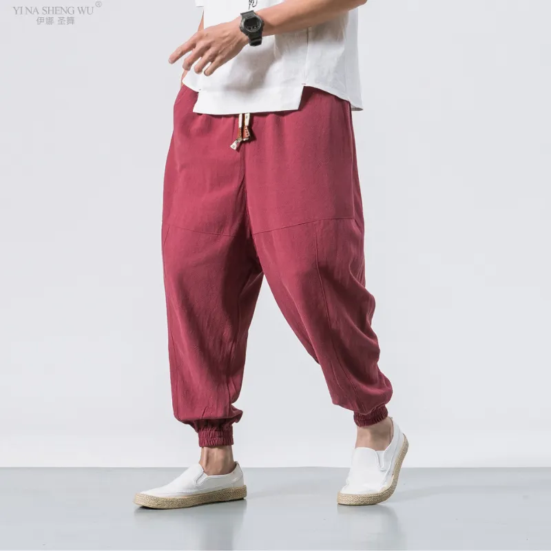 Kimono Haori Trousers - Unisex Style