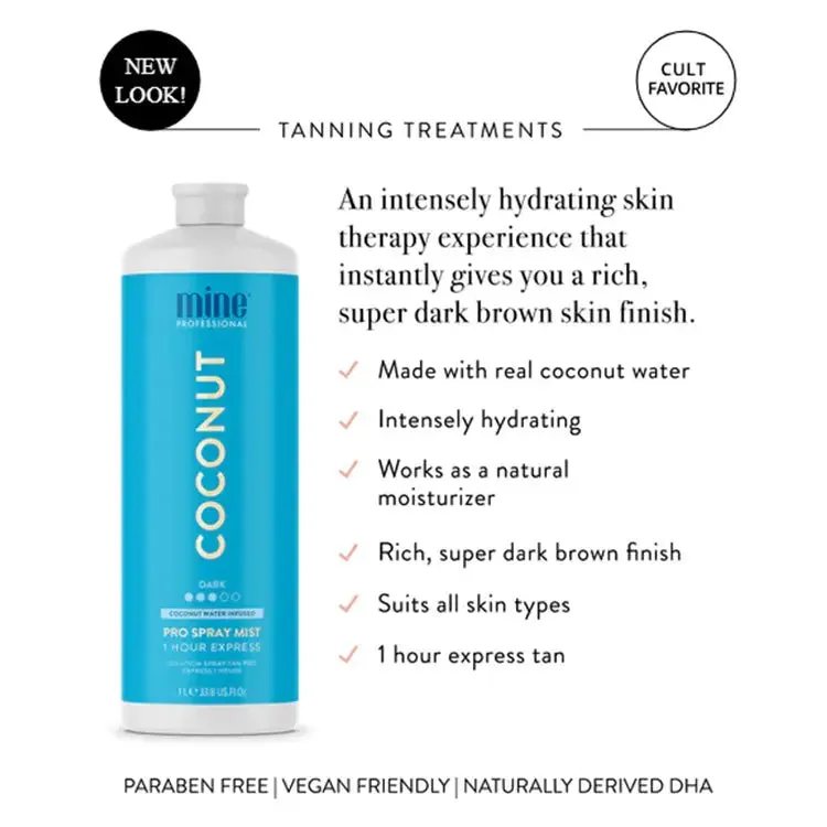 MineTan Coconut Water Pro Spray Mist