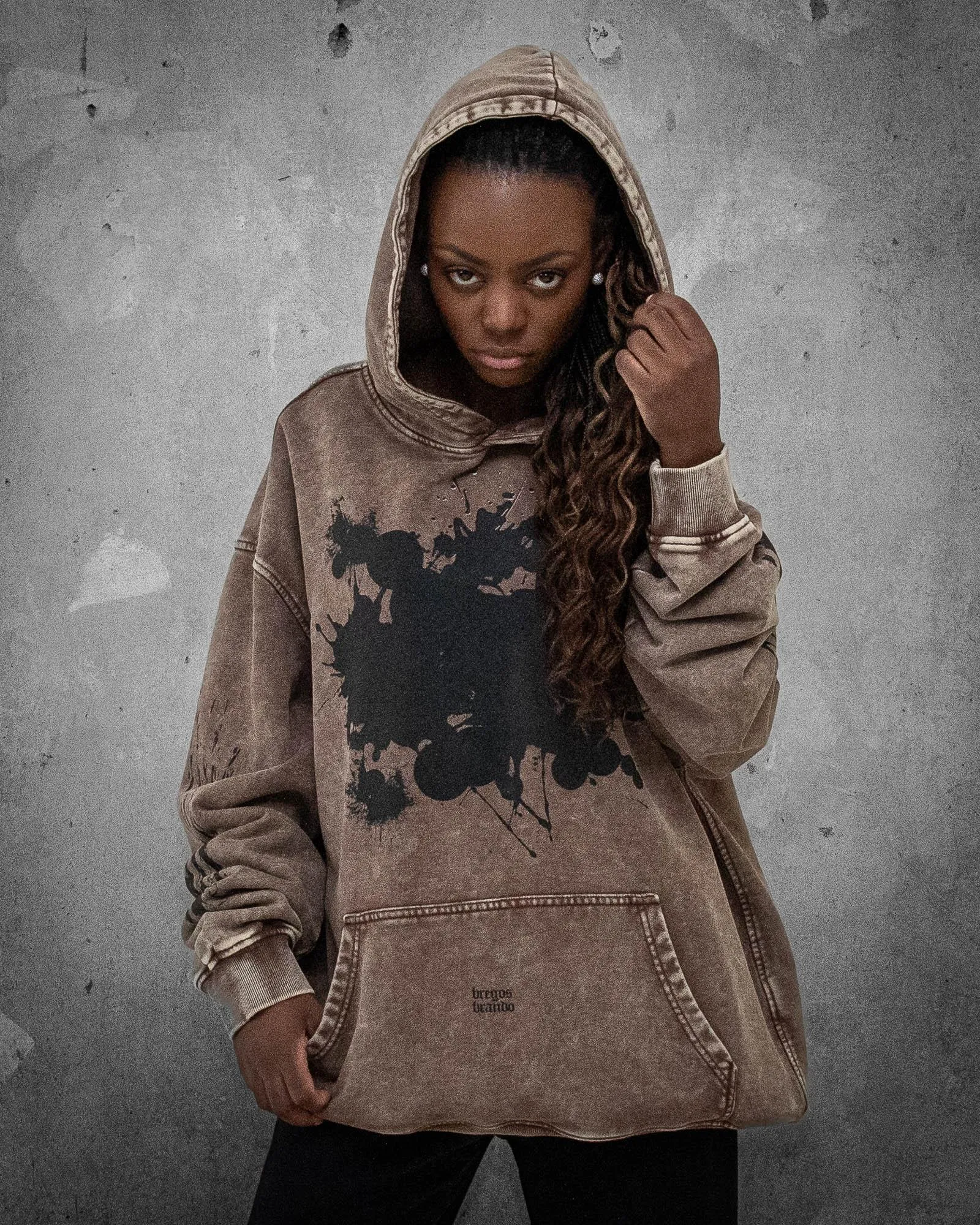 Misunderstood | Oversized Faded Women's Hoodie