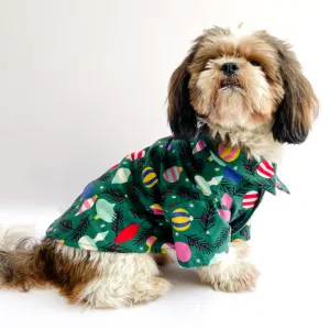 Pawgypets Warm Winter Shirt for Dogs and Cats (Green)