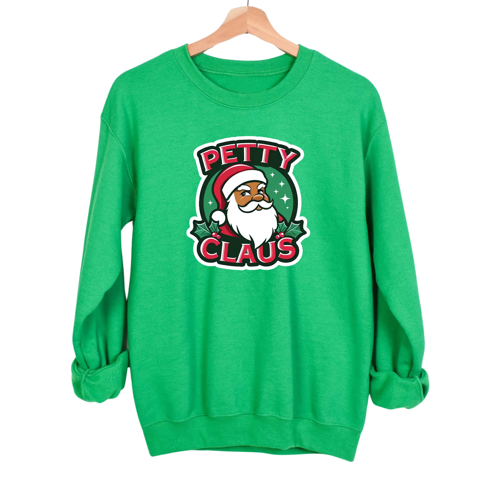 Petty Claus Image Unisex Sweatshirt