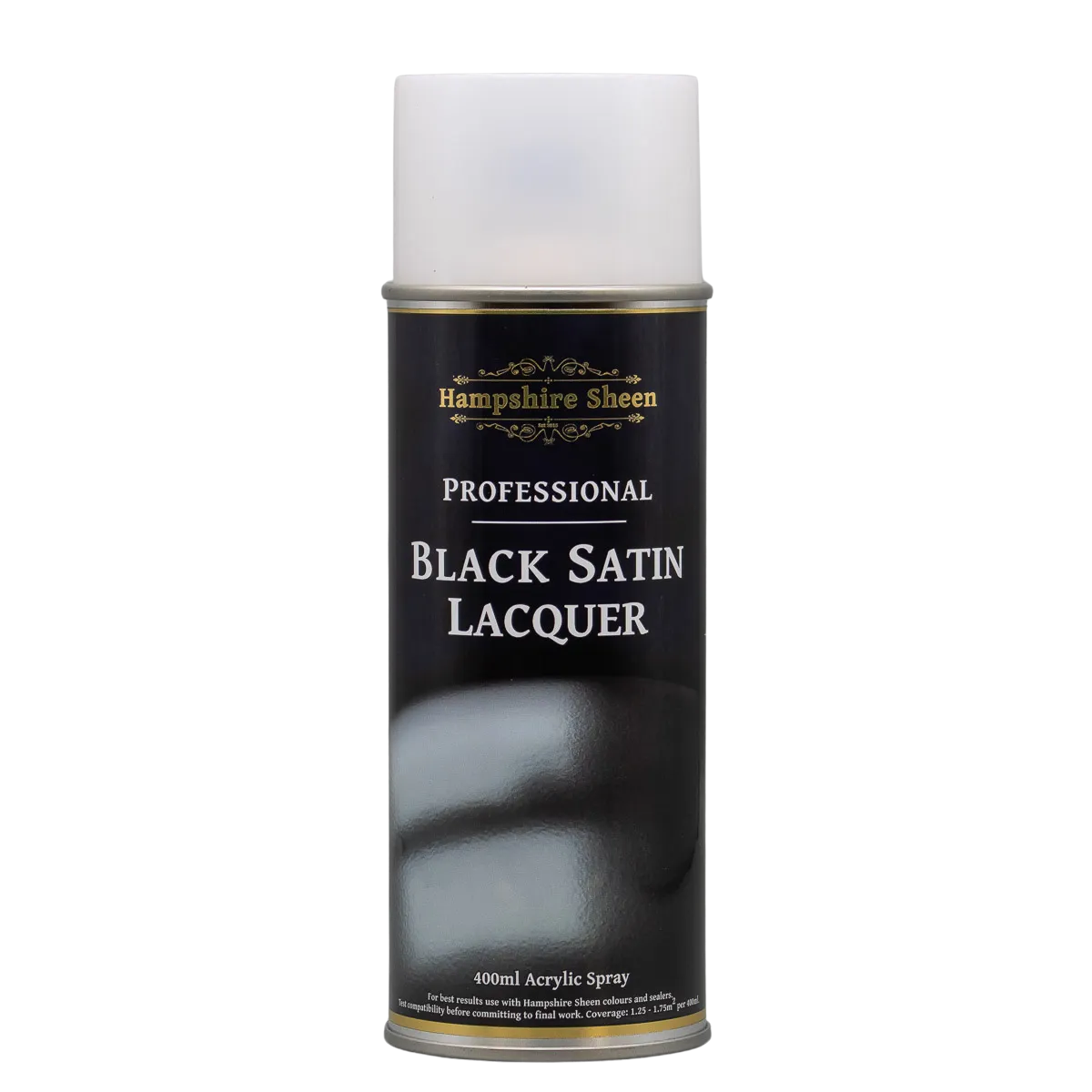 Pro Black Satin Lacquer Spray - Hampshire Sheen