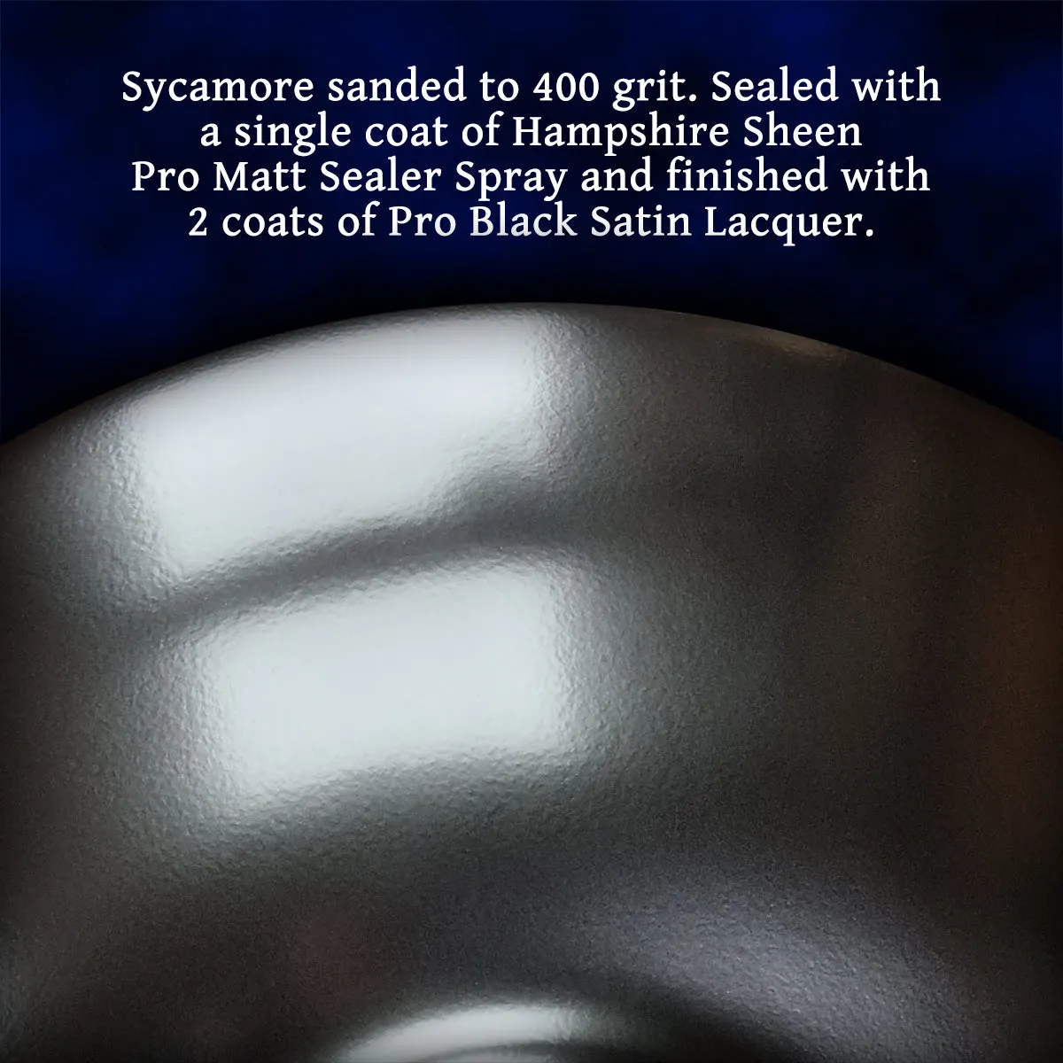 Pro Black Satin Lacquer Spray - Hampshire Sheen