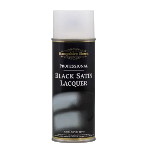 Pro Black Satin Lacquer Spray - Hampshire Sheen