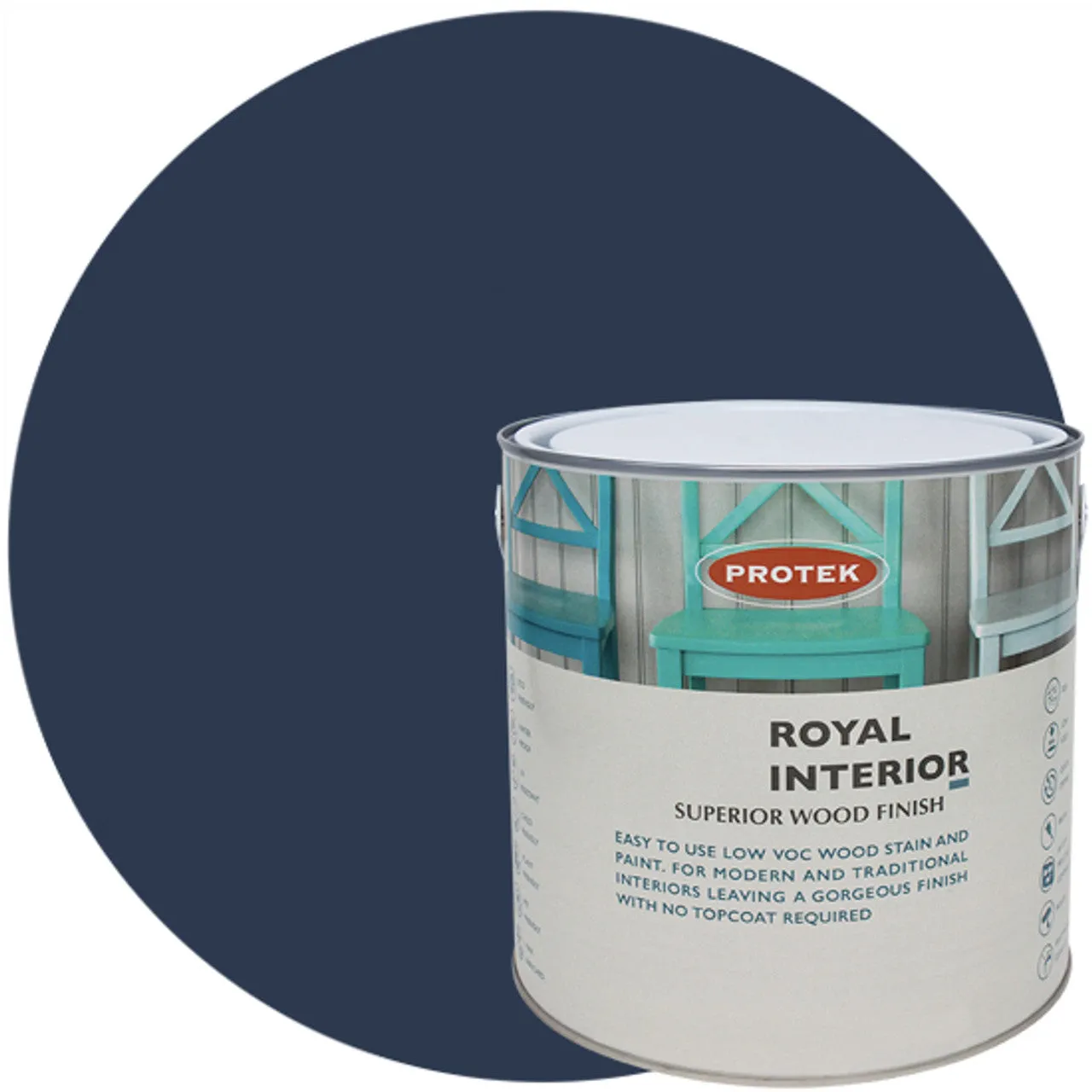 Protek Royal Interior Finish - Iris Blue