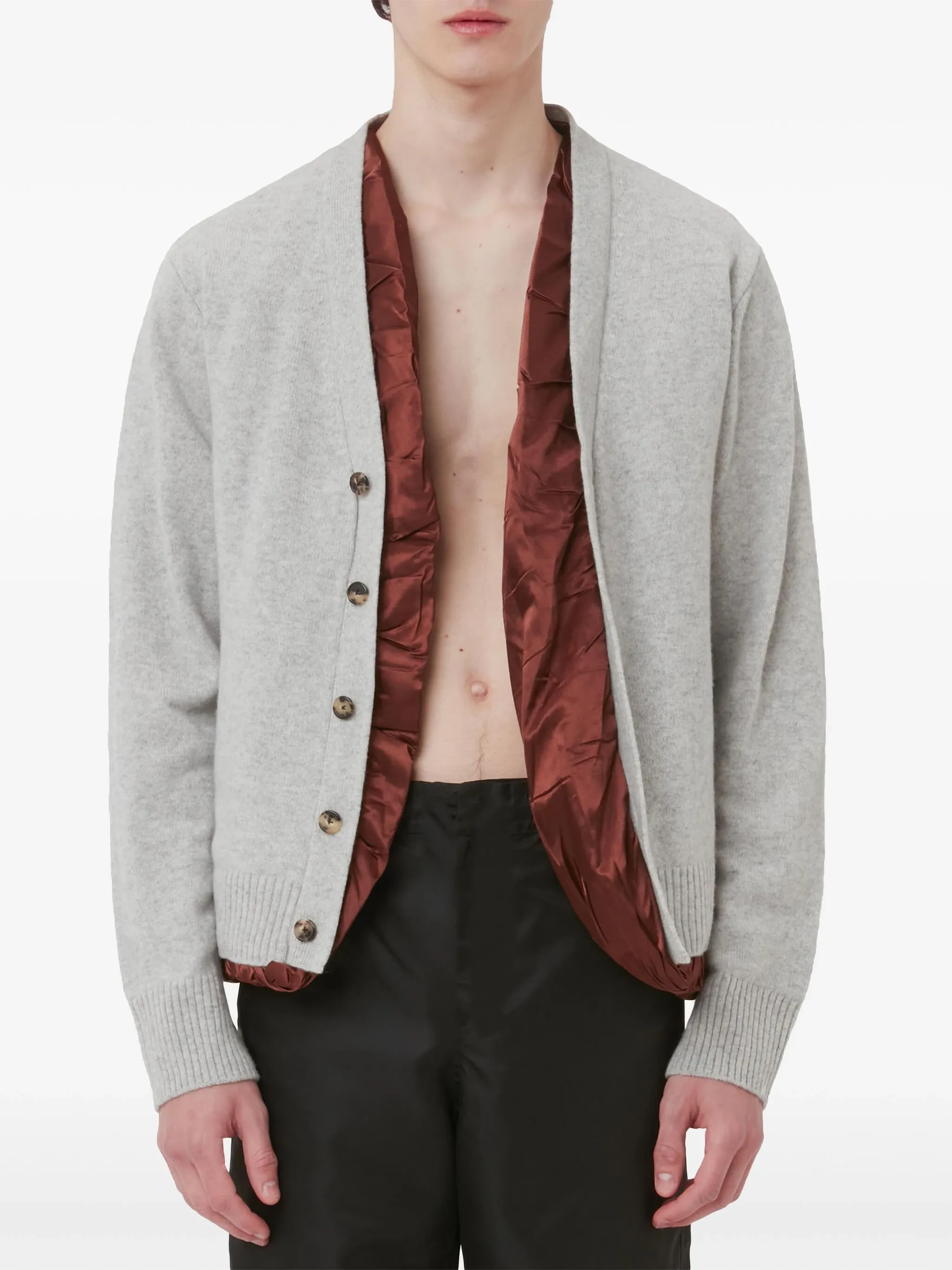 Satin Lined Cardigan